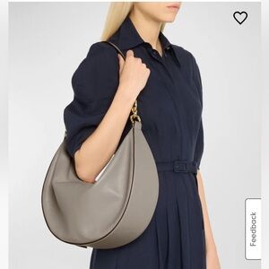 NWT Ulla Johnson Grey Shoulder Bag